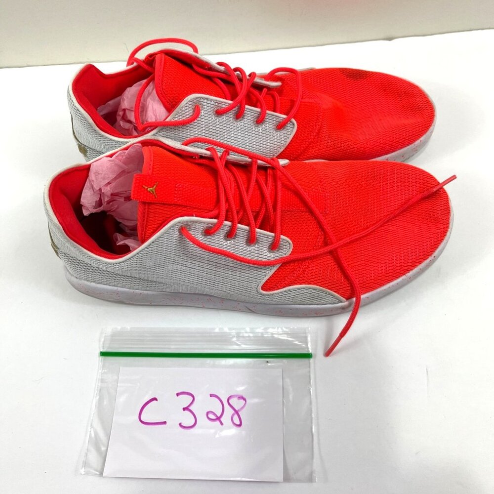 Nike Air Jordan Eclipse Red & Gray Mesh Mens Sneakers Size 13 C328 - Picture 6 of 13
